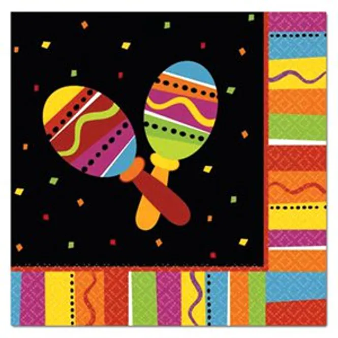 Hovedbilde Mexican Fiesta Fun Party Servietter lunsj