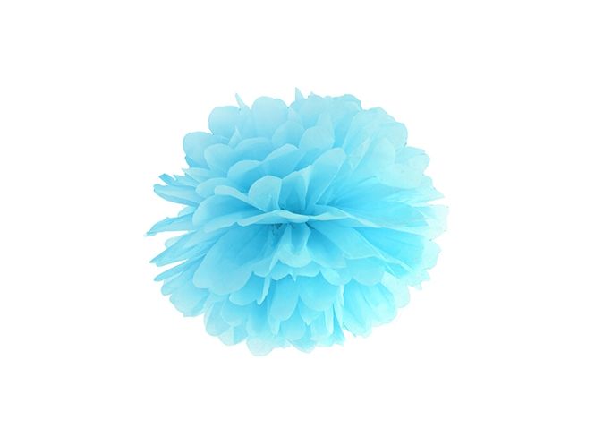 Hovedbilde Pom Poms Sky Blue 25cm