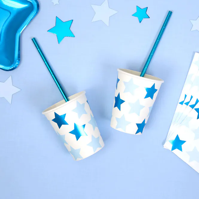Hovedbilde Little Star Blue Pappkrus 8-pk
