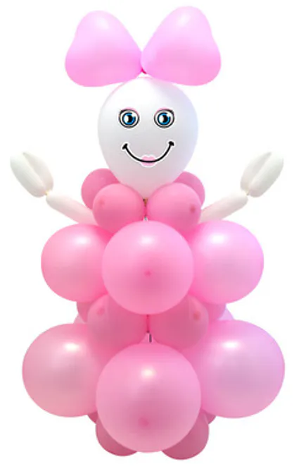 Hovedbilde Ballong Kit Girl 95cm