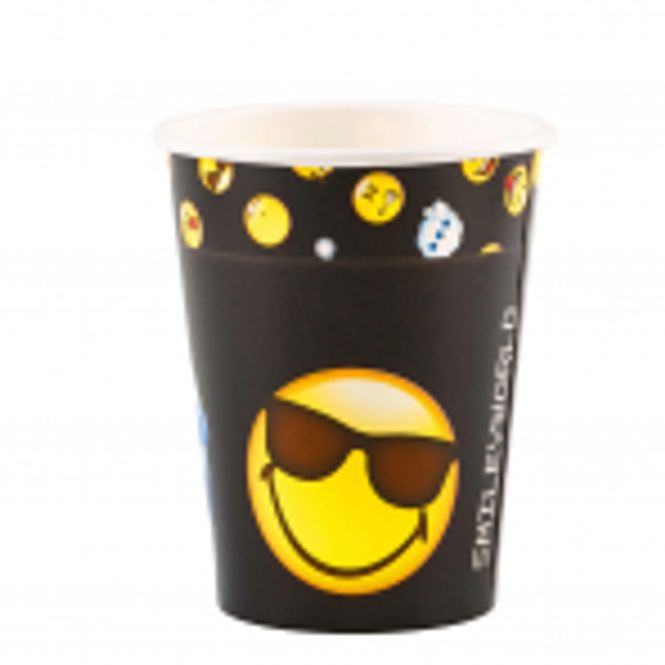Hovedbilde Emoji Cool Pappkrus 8 pk