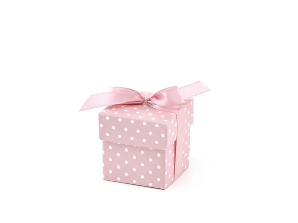 Hovedbilde Gaveeske m/bånd Dots Rosa 10-pk