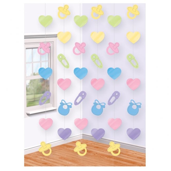 Hovedbilde Baby Shower Strings 6-pk