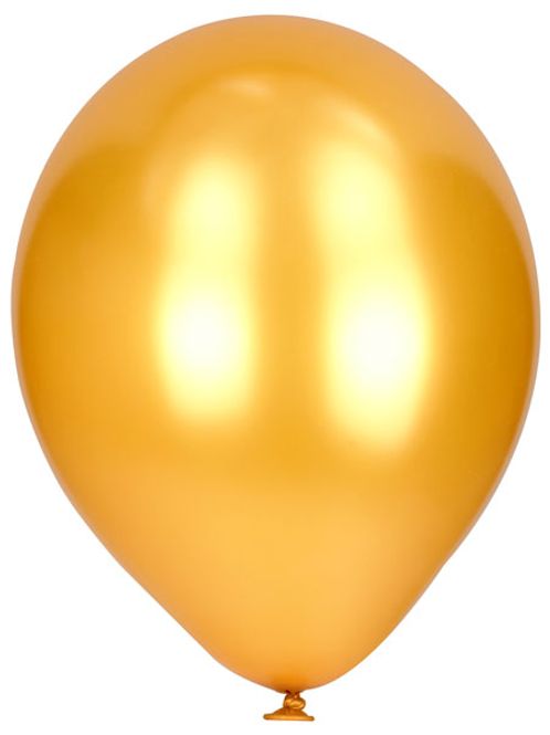 Hovedbilde Ballonger E Gull 10-pk 30cm