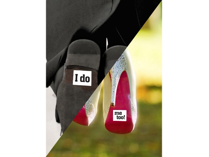 Sko Stickers I Do/Me Too