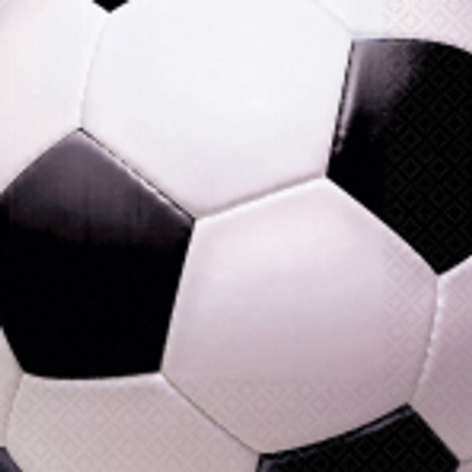 Hovedbilde Servietter Fotball Championship kaffe 16-pk
