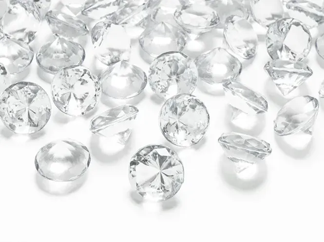 Hovedbilde Diamond confetti klar 20mm
