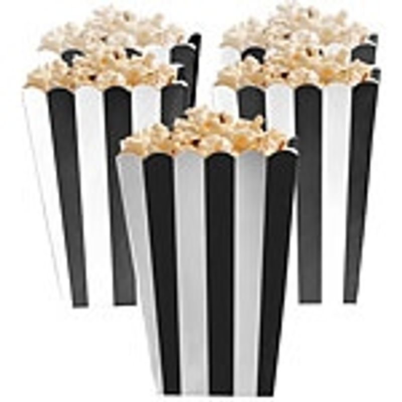 Popcornbeger Sort 5-pk
