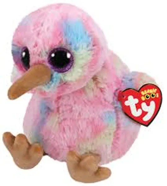 Hovedbilde TY bamse Beanie Boos Fuglen Kiwi Liten