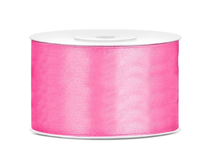Hovedbilde Satengbånd Rosa 3,8cm 25m