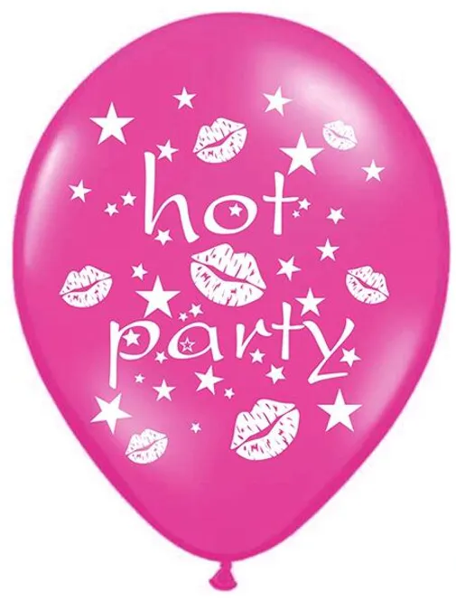 Hovedbilde Ballonger Hot Party Pink
