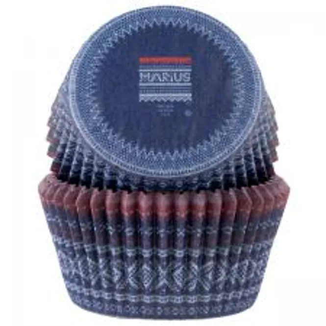 Hovedbilde Cupcakeformer Marius Blå 50-pk
