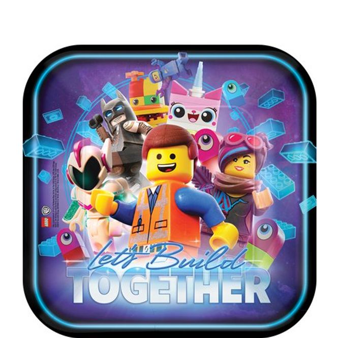 Hovedbilde Lego Movie 2 Party Papptallerken 8pk