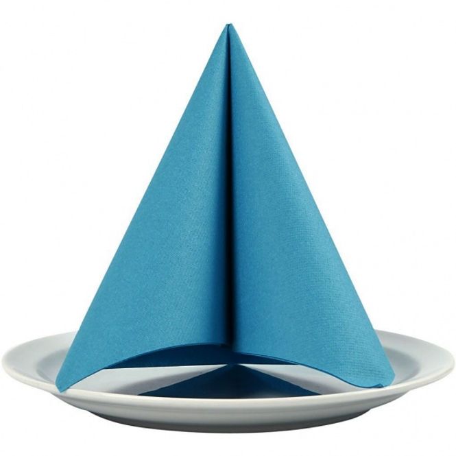 Hovedbilde Servietter Royal Textile Middag Turkis 20-pk