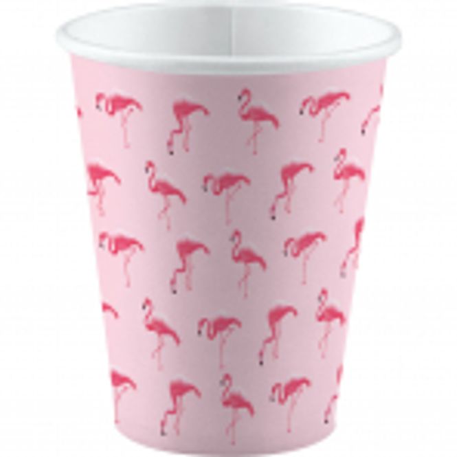 Hovedbilde Pappkrus Flamingo Paradise 8 pk