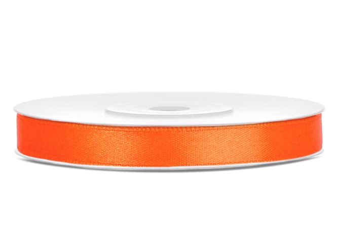 Hovedbilde Satengbånd Oransje 0,6cm 25m