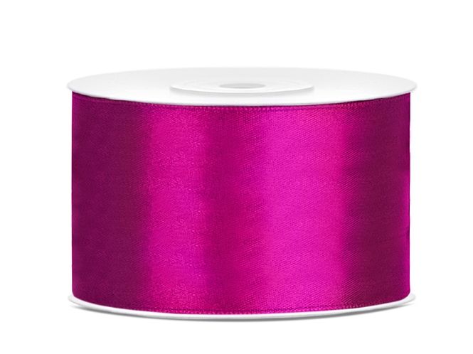 Hovedbilde Satengbånd Fuchsia 3,8cm 25m