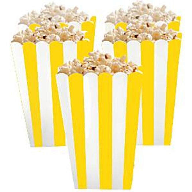 Hovedbilde Popcornbeger Gul 5-pk