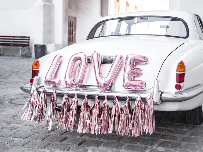 Hovedbilde Bilpynt Dekorasjon Love Rosegull