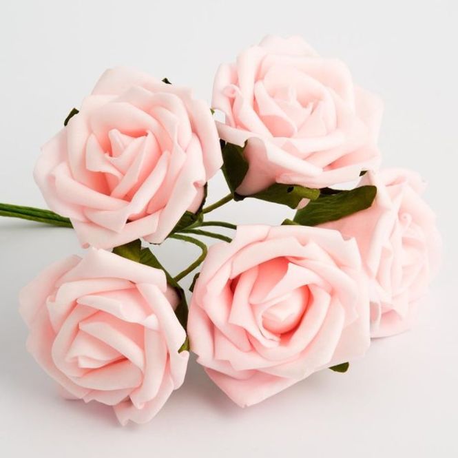 Hovedbilde Roser Rosa Foam 5cm 6-bunt
