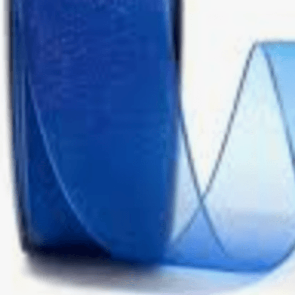 Hovedbilde Bånd Organsa royal blue  25mm x 25m