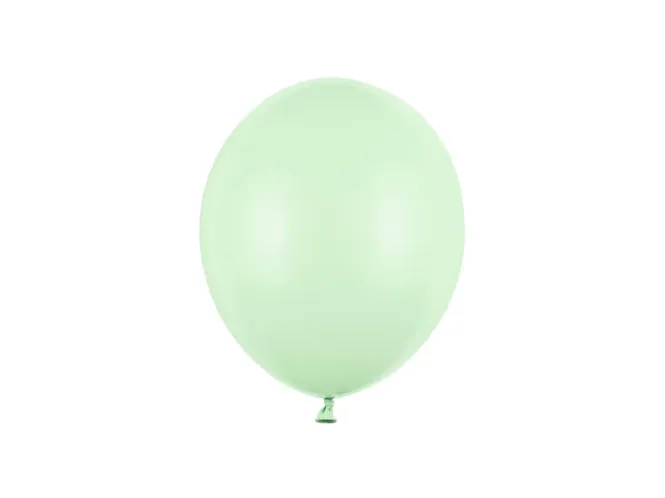 Hovedbilde Ballonger E pastell pistasj 10-pk 23cm