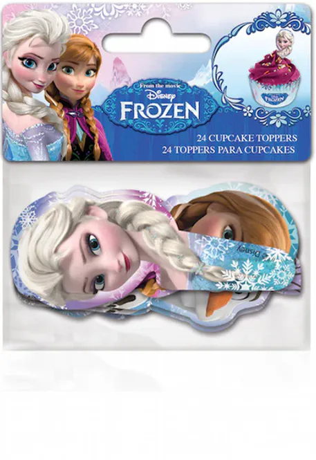 Hovedbilde Topper Frozen 24 stk