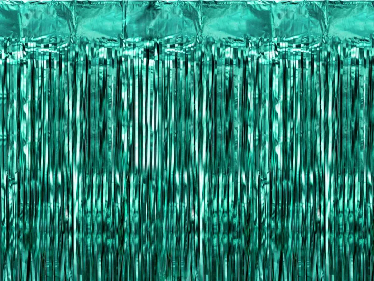 Party curtain grønn 100x200
