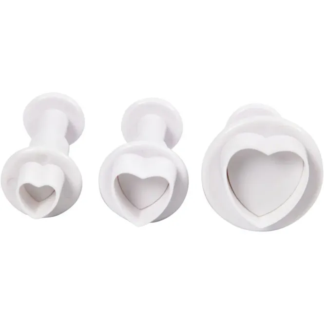 Hovedbilde Utstikker hjerte 3pk